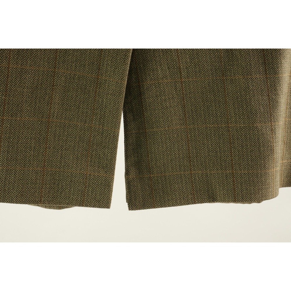 Jos A Bank Silk Wool Cashmere Linen Men's‎ 43R Herringbone Windowpane Sport Coat - Picture 6 of 14